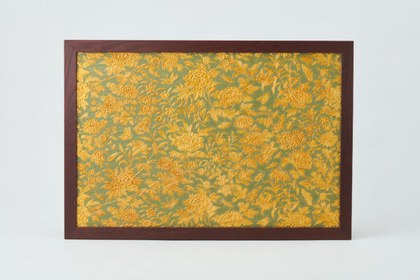 額装 草花と昆虫