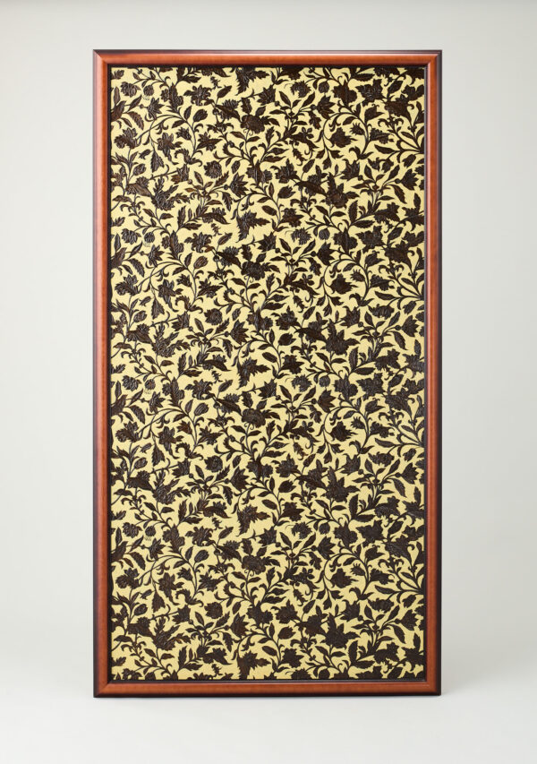 額装 花唐草文様